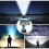 40W 4200LM LED Work Light 3 Brightness Modes USB Wireless Light for  18V Batteries 5