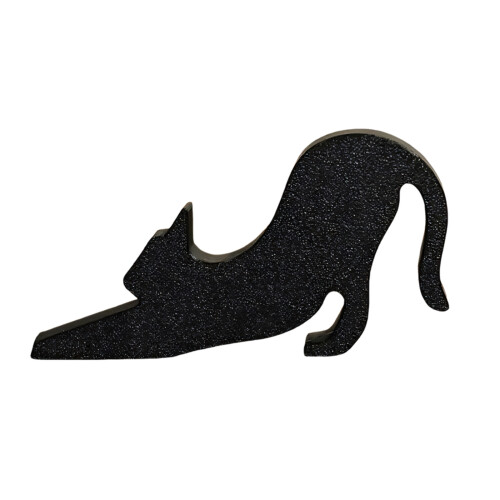 Schöner Katzen-Design-Türhalter, Sicherheitsschutz,-Schwarz