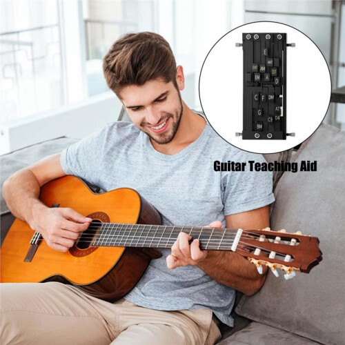 2pc Chords Trainer Acoustic Guitar Learning Accessory Assisted Learning System for Beginners and Adults Guitar Aid Tool 1