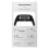 For PS5  Top Bottom Decorative Trim Shell Replacement Front Back Clip Shell for PS5  Wireless Controller Grey 3