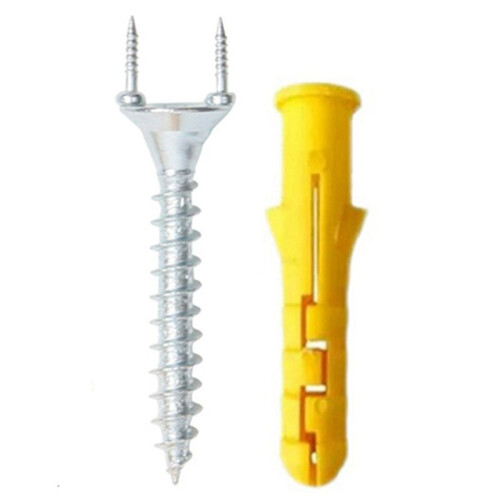 100PCS Seamless Nails Double-Headed Screw Solid Wood Baseboard Seamless Nails Foot  Special Nails Security Screws 1