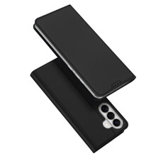 Peňaženkový kryt Dux Ducis pre Samsung Galaxy S26 Plus - čierny