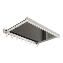 Space Saving Foldable Shower Shelf Hanger Easy Installation-w 8