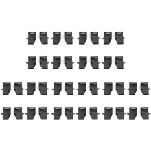 40X for CRV Breeze RW Panoramic Sunroof Sun Visor Fixed Buckle Sun Shade Clip Roller Blind