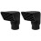 4X Cabeça de Vadear de Cotovelo de 3 Polegadas, Entrada de Ar,Cabeça de Snorkel, para  Landcruiser Vdj70 Series 1