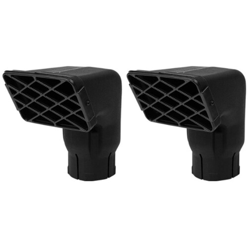 4X Cabeça de Vadear de Cotovelo de 3 Polegadas, Entrada de Ar,Cabeça de Snorkel, para  Landcruiser Vdj70 Series