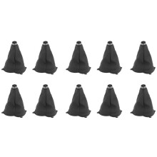 10X Car Manual Leather Gear Shifting Dust Boot for   Si 2006 2007 2008 2009 2010 2011
