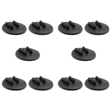 10X Almohadilla de Pata de Cabra para Motocicleta Disco Soporte de Soporte de Patada para Davidson Touring