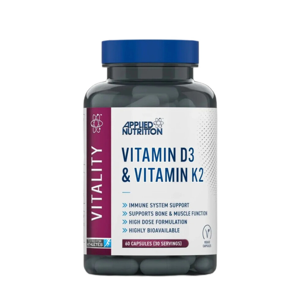 Vitamin D3 & Vitamin K2 - 60 vcaps