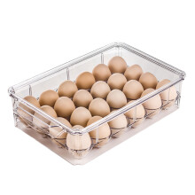 Stackable 24 Compartment Eggs Box Craft Of Sturdy PET-24 pieces