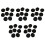 20 Pair 55mm Replacement Earphone Pad Covers for Headset Headphone Black 1