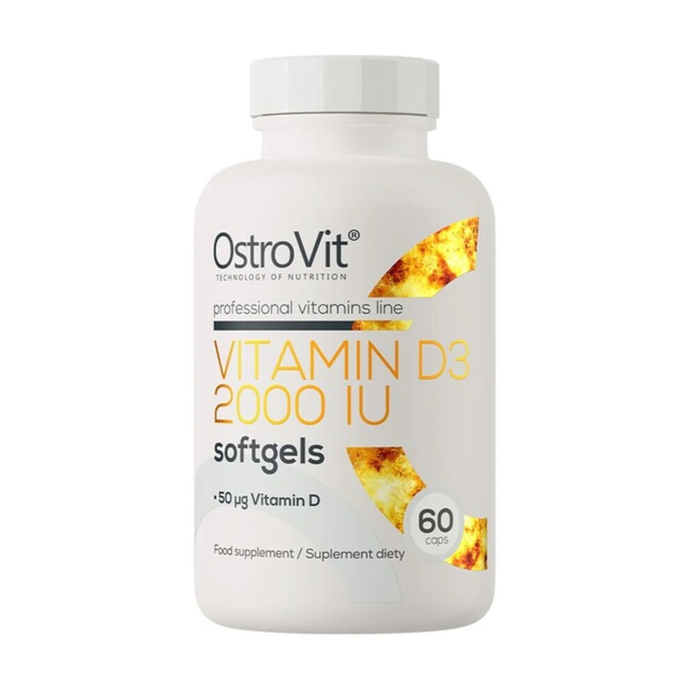Vitamin D3 2000 IU - 60 caps