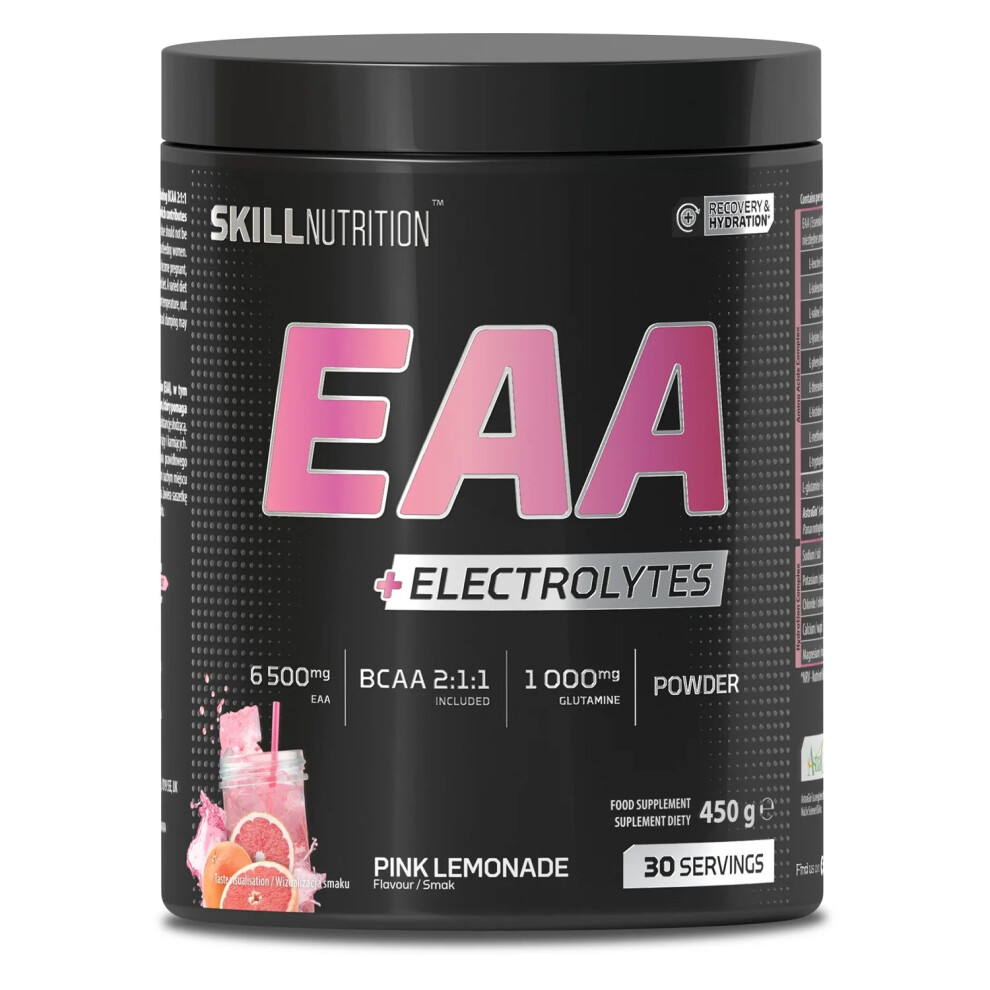 Pink Eaa + Electrolytes, Lemonade - 450 Grams