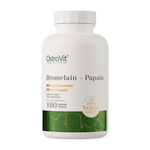 Bromelain + Papain - 100 caps