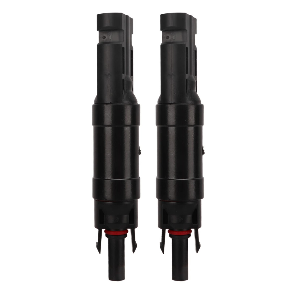 20A Ip67 Waterproof Solar Pv Fuse Connector With Diode, Plug And Play Inline Solar Panel Connector 2 Pack 9073542235699