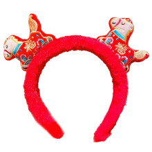 Adjustable Horse Hairband Breathable Plush Headbands Fashion-C