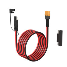 XT60 to SAE Adapter Cable 10FT 12AWG Long Reach Extension for Solar Generator and Power Station
