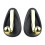 Elegant Decorative Single Hook Zinc Alloy Rusts-black gold 1