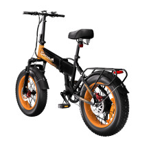 Cheevalry CF1000 Electric Bike, 1000W Motor 48V 20Ah Fat Tire E-Bike, 20x4.0 Wheels & Hydraulic Brakes, All-Terrain Electric Bike