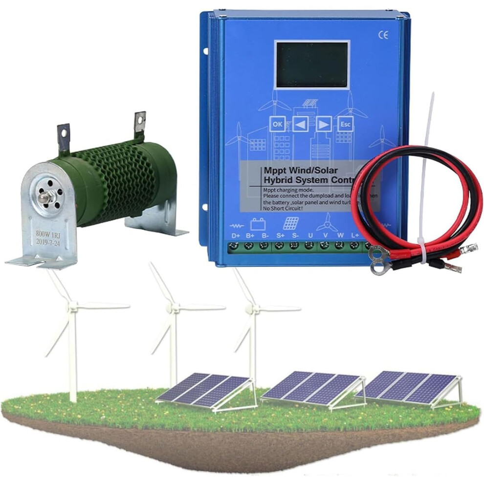 24V Wind Solar Hybrid Charge Controller Mppt Boost Regulator For Reliable Power Regulation 9000W 9330225575139
