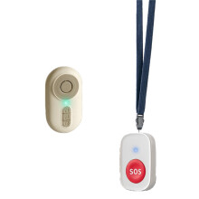 Caregiver Pager Wireless Nurse Call Buttons for Elderly Monitoring SOS Alert System Portable Alarm for Nursing Home