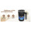 Automatic Stirring Coffee Cup with Temperature Display 13.5oz Self-Stirring Mug with Lid for Coffee,Milk Other Beverages 7