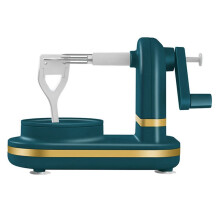 Manual Peeler Multifunctional with Stainless Steel Blades Hand Crank Fruit Peeler Food Peeling Machine