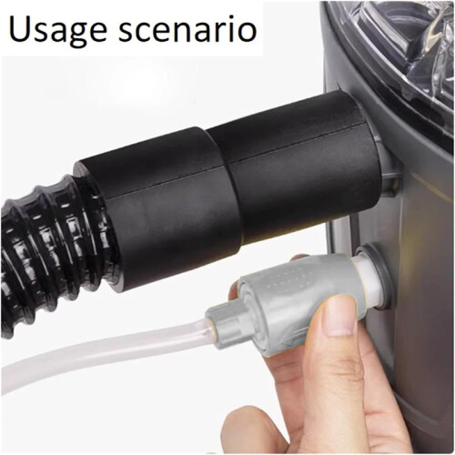 Replacement Ejector Hose for  Puzzi 8/1 Puzzi 10/1 Spray Suction Hose Accessories 4M 2