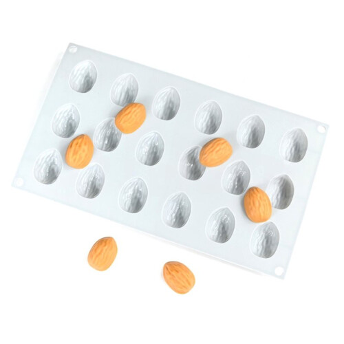 Walnut Shell Silicone Mold Pudding Chocolate Mould Soap Candle Molds Cake Decorating Tools Kitchen Baking Supplies 1