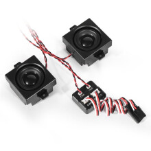 RC Engine Sound Module Simulation 5W Speaker for RC Construction Vehicle Container Truck Excavator Model
