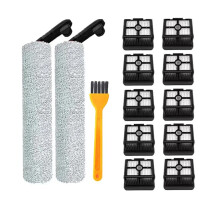 Replacement Parts for H12 Pro / H12 Wet Dry Vacuum Cleaner, Roller and Hepa Filter Accessories
