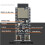 ESP32-C6-DevKitC-1 ESP32-C6 Core Board WIFI6 BLE Zigbee Ultra-Low Power Consumption Compatible ESP32 Series Modules 4