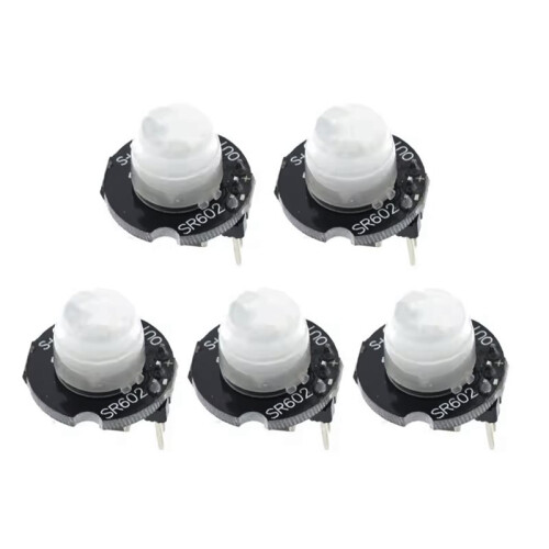 5 Pcs  Motion Sensor Module SR602 - Pyroelectric Infrared PIR Kit with for  DIY