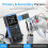 LC1020E LCRMeter,Resistor Inductor CapacitorTester,Sorting,19,999 Counts Dual Parameter Display,Adjustable 100Hz-100kH 5