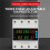 3 Phase 220-380v Voltage Relay 63A Changeover  Overvoltage/Undervoltage/ Overcurrent/Phase Loss Protection Keep 2