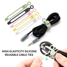 Cable Ties, Cable Management Organizer, Cable Ties, Cord Ties, Cord Organizers for Bundling and Fastening Cable Cords