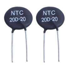 2X Thermistance 20D-20 NTC pour Limiter Le Courant D'Appel Du Ballast D'Alimentation CFL, Noir