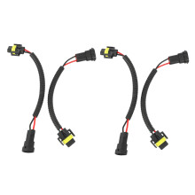 4 Pièces 9006 à H11 H8 Phare Brouillard Lumière Conversion Connecteur Câblage Harnais Fiche Câble Socket Connecteur
