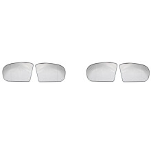 2 Pair Right and Left Side Rearview Mirror Glass Len Replacement for W203 W211 2038100121 2038101021