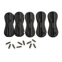 10 Pcs/Set II Fusion Fin Box 1 Center Fin+4 Side Fins Surf Fin Plugs 0+5+9 Degree Fin Plug Surfing Board Accessories