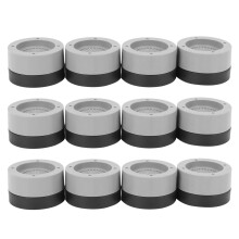 12 Pcs/Set Anti-Vibration Pads Rubber Noise Reduction Vibration Anti-Walk Foot Mount for Washer