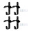 Wall Mounted Saddles Rack Hanging Rack Strong Horse-4 pieces 1