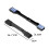 Antislip Surfaces Iron Base Tray Featuring 36 Rollers to-Black 3