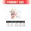Women Golf Gloves Sweat Absorption Polyester Fabric-grey 19 5