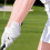 Women Golf Gloves Sweat Absorption Polyester Fabric-grey 19 6