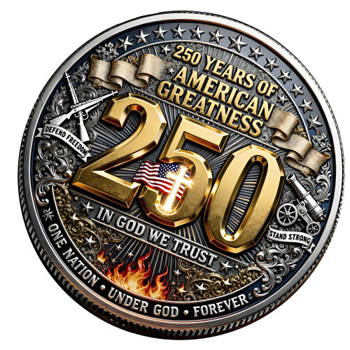 US USN 250th Anniversary Challenge Coin,Patriotic Challenge