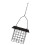 Attractive Dark Square Wild Bird Dispenser Great For-Black 1