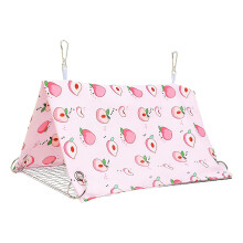 Ventilated Parrots Sleeps Huts Chew Resistant Bird Cage-Pink L