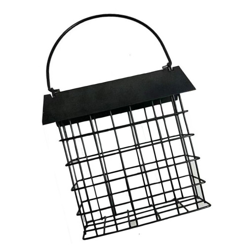 Powerful Creature Resistant Wild Bird Dispenser For Open-Black