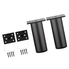 Adjustable Furniture Legs Replacement Modern-10 cm sand black